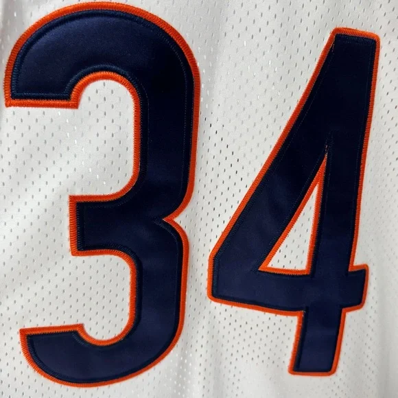 NFL Walter Payton 1975 Chicago 85 Bears Throwback Jersey 34 Mitchell Ness Sz 52 - Picture 6 of 8